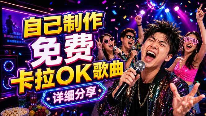 (5.26)免费卡拉OK歌曲制作全攻略：音轨分离字幕制作，零基础快速做出专业K歌视频