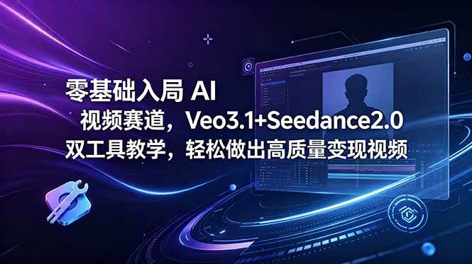 (6.08)零基础入局 AI 视频赛道，Veo3.1+Seedance2.0 双工具教学，轻松做出高质量变现视频